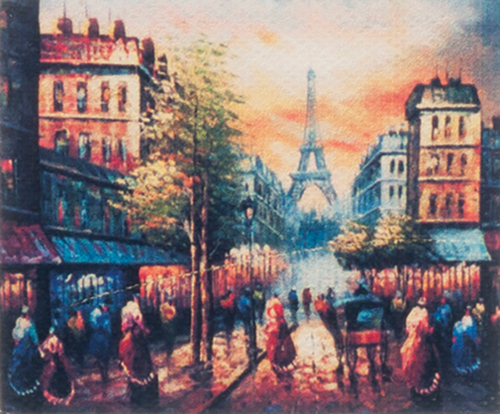 Tableau On Canvas, Paris